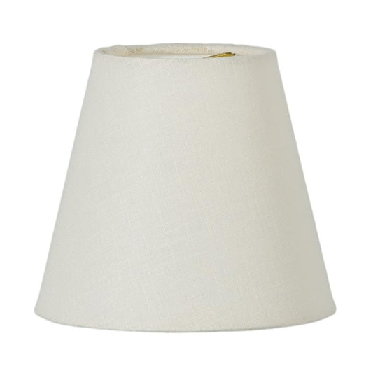 Chandelier Empire Hardback Shades, Eggshell Color Linen, image 2 of 2