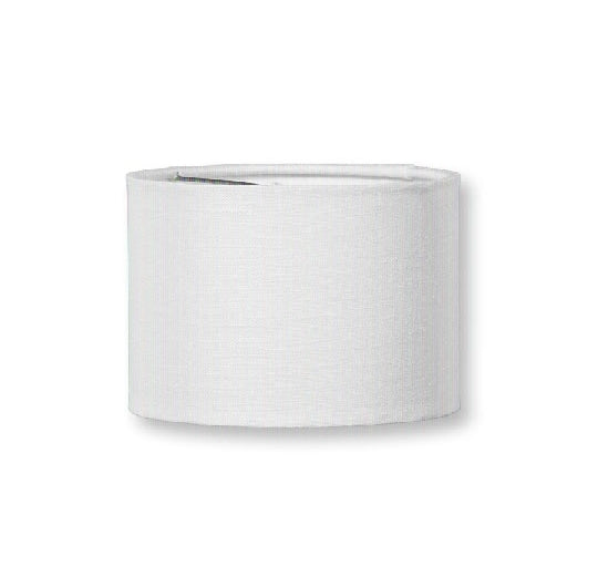 Chandelier Shade Mini Drum Hardback, Off White Color 100% Fine Linen Material