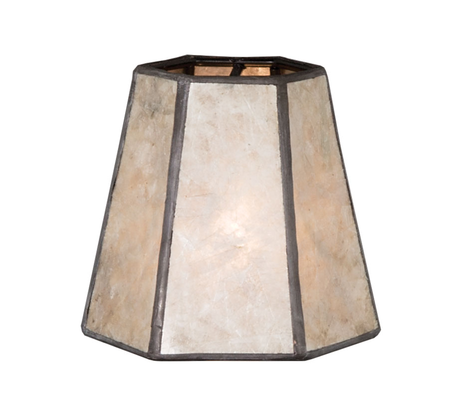 Mica Panel Mini Hexagon Shade, torpedo clip fitter
