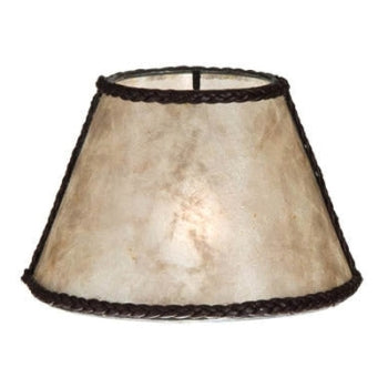 Mini Empire Mica Chandelier Shade, Choice of Color
