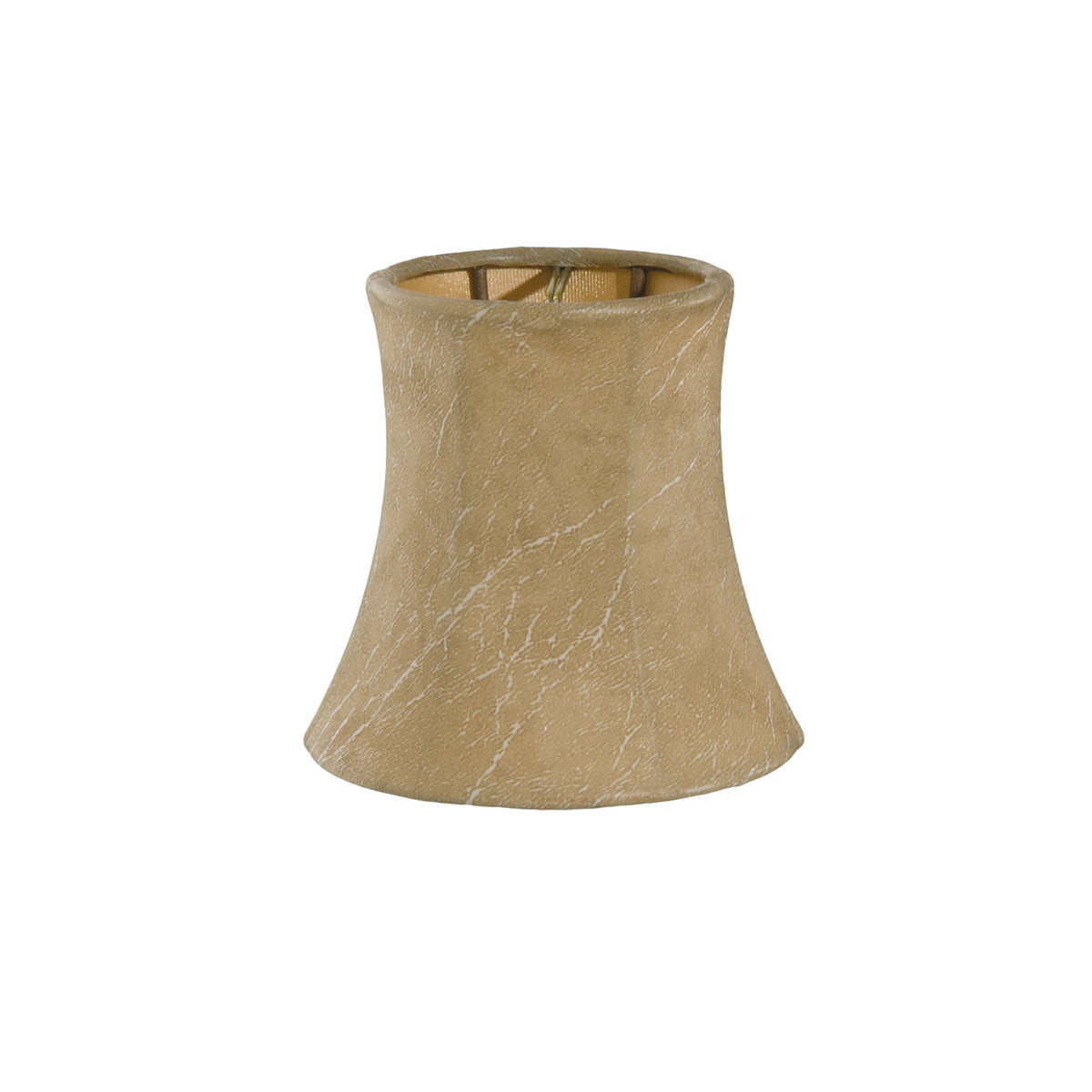 Chandelier Shade Mini Bell- Faux Leather