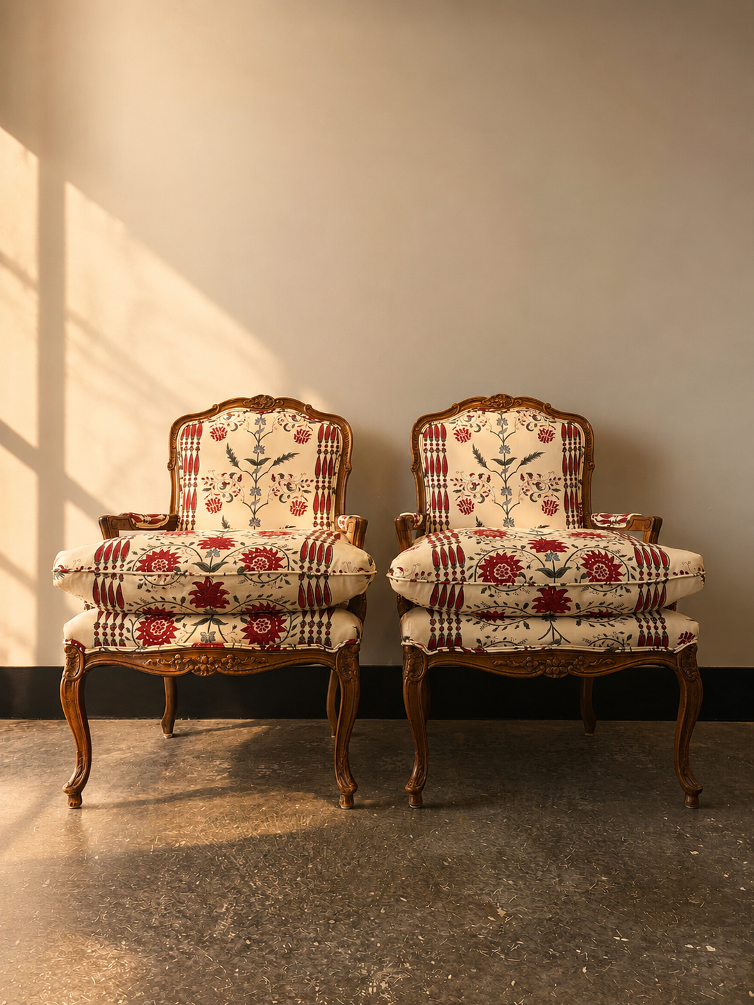 Pierre Frey Louis XV Chair