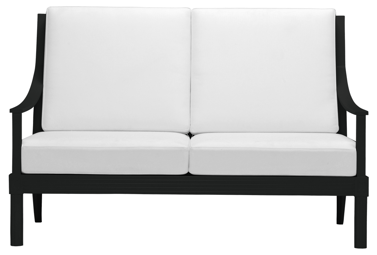 Quadratl Sofa 2 Seat by JANUS et Cie in Slate