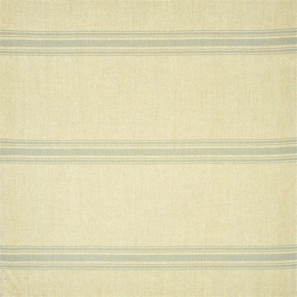 Standen Stripe Fabric by Ralph Lauren in Lichen