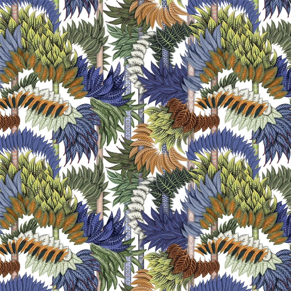 Belorizonte Fabric by Christian Lacroix in Tangerine