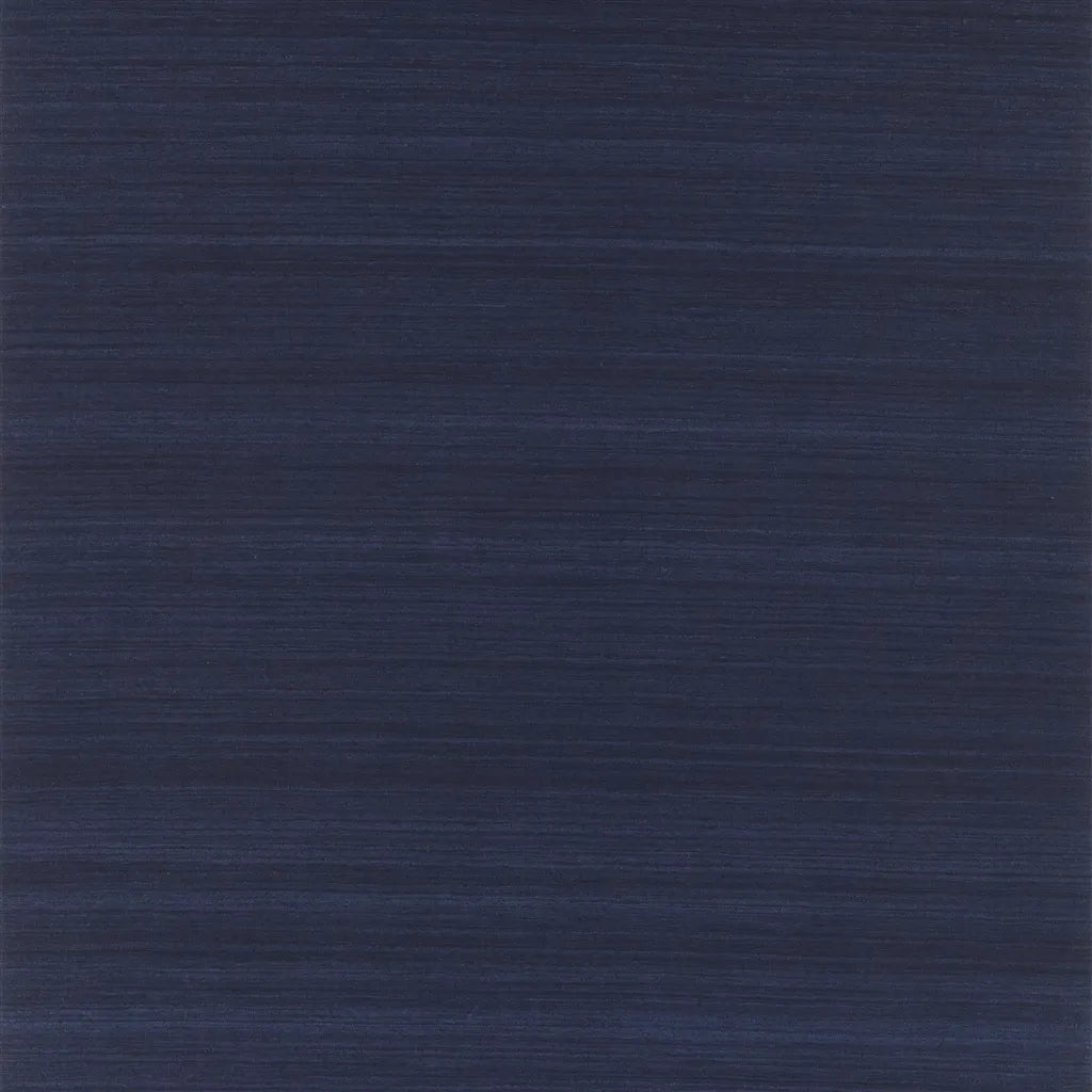 Britton Silk Wallpaper by Ralph Lauren in Midnight