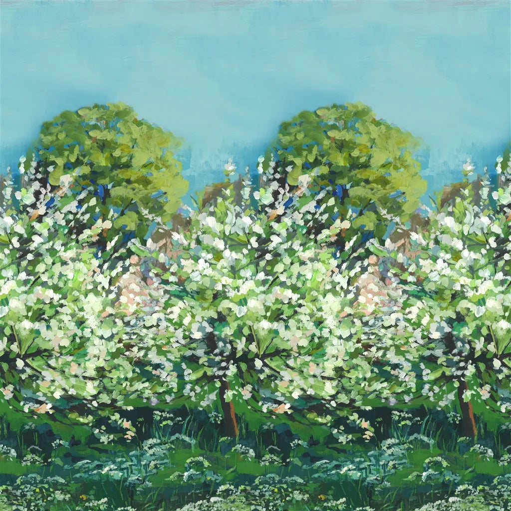 Arbre de Printemps Alta Fabric by Designers Guild in Celadon