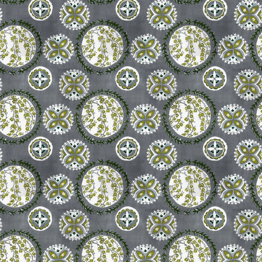 Temari Fabric by William Yeoward in Sage