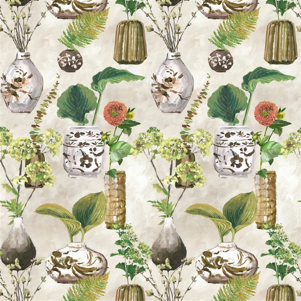 Kawana Fabric by Designers Guild in Terracotta