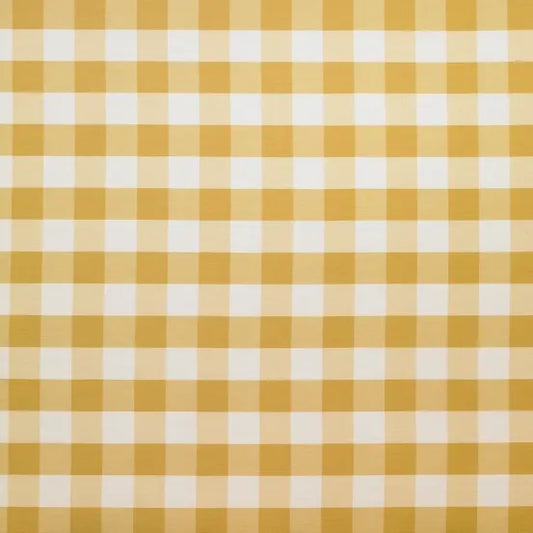 Little Check Fabric by Salvesen Graham in Mustard