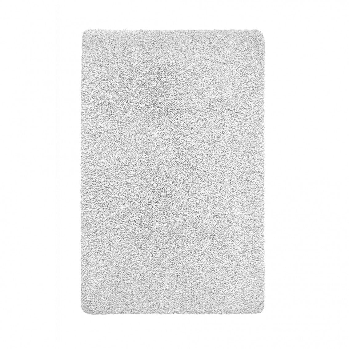 Parson Bath Rug - WHITE/SILVER - 24''X39''