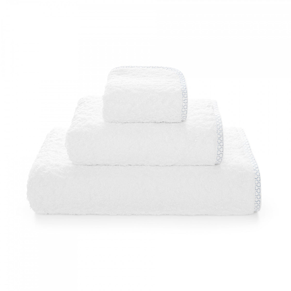Maze Hand Towel - FRENCH BLUE