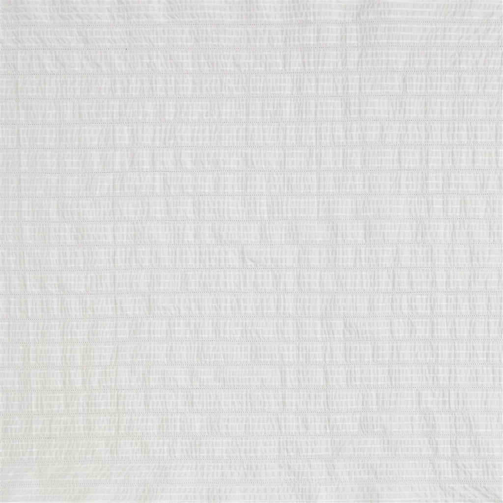 Gardiner Hemstitch Fabric by Ralph Lauren in White