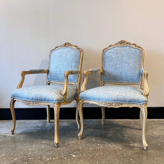 Solid Vintage French Chair