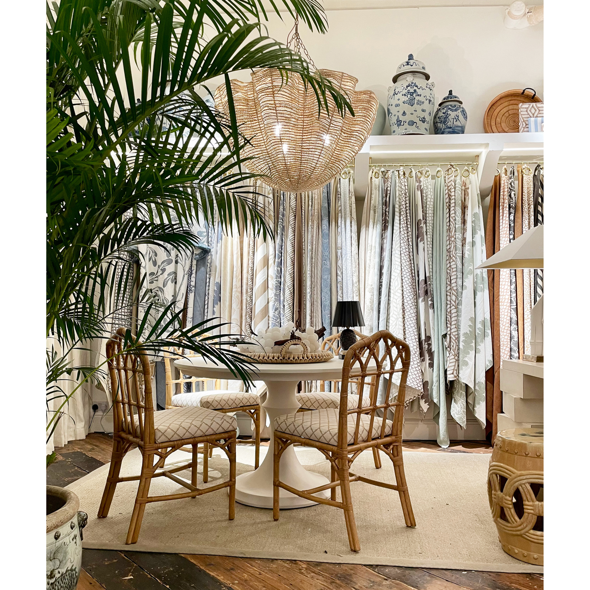 Bamboo Trellis - Sage