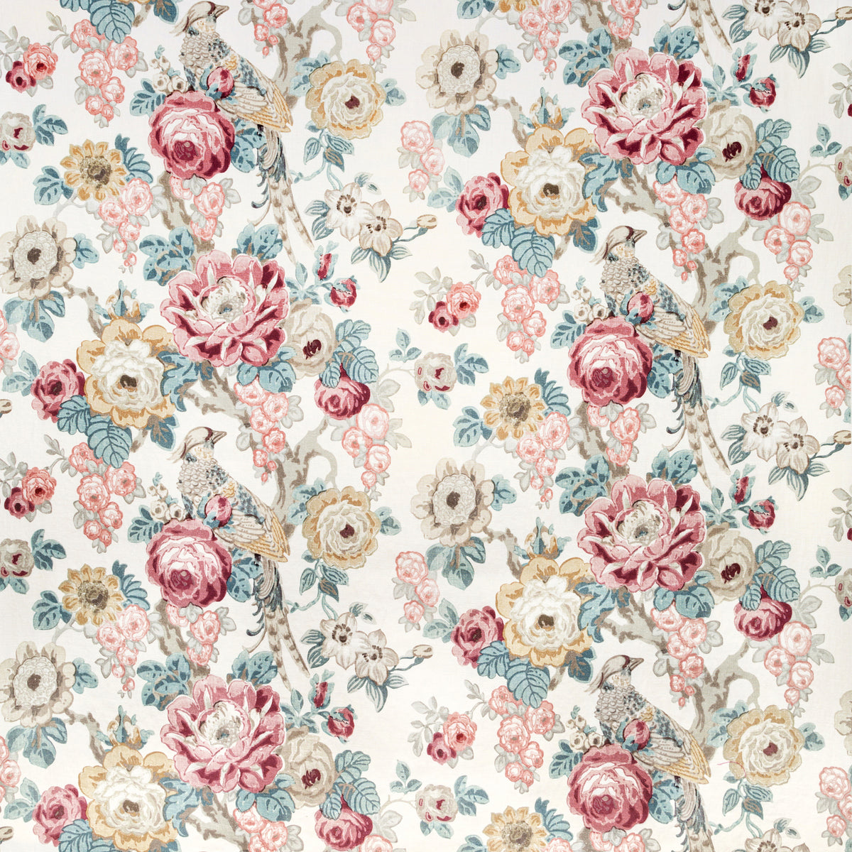 Avondale Print - Ruby/Spice