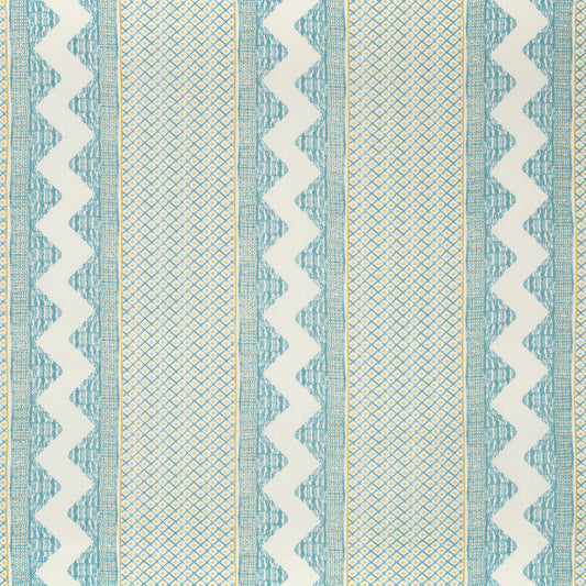 Whitaker Print - Ocean/Gold