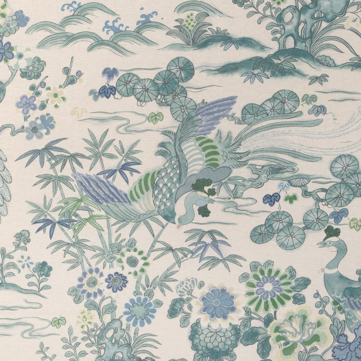 Sakura Print - Teal