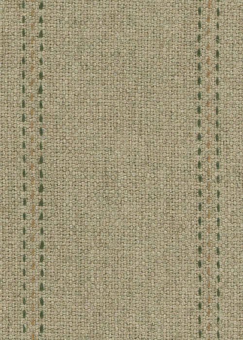 Sarlat Stripe Fabric by Classic Cloth in Fennel