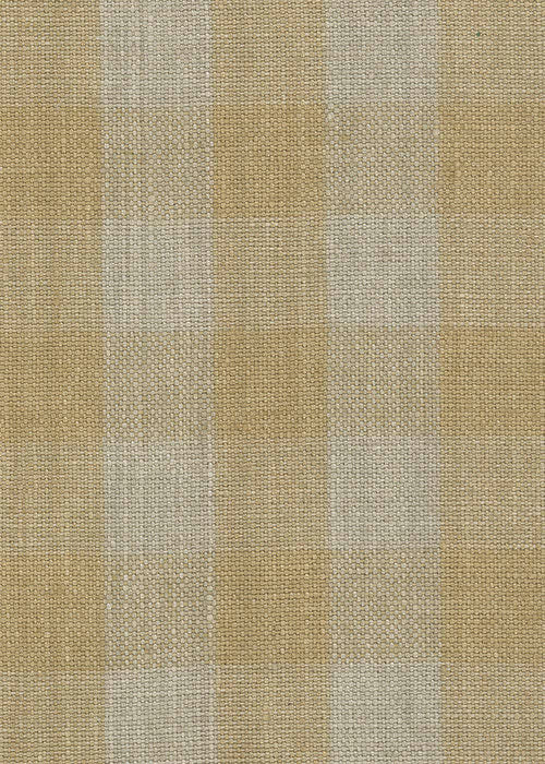Sonoma Check Fabric by Classic Cloth in Mustard