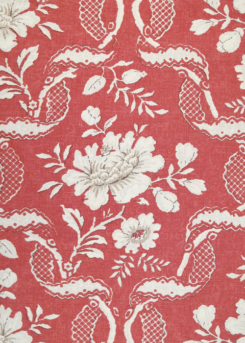 Camille Fabric by Rose Cumming in Red