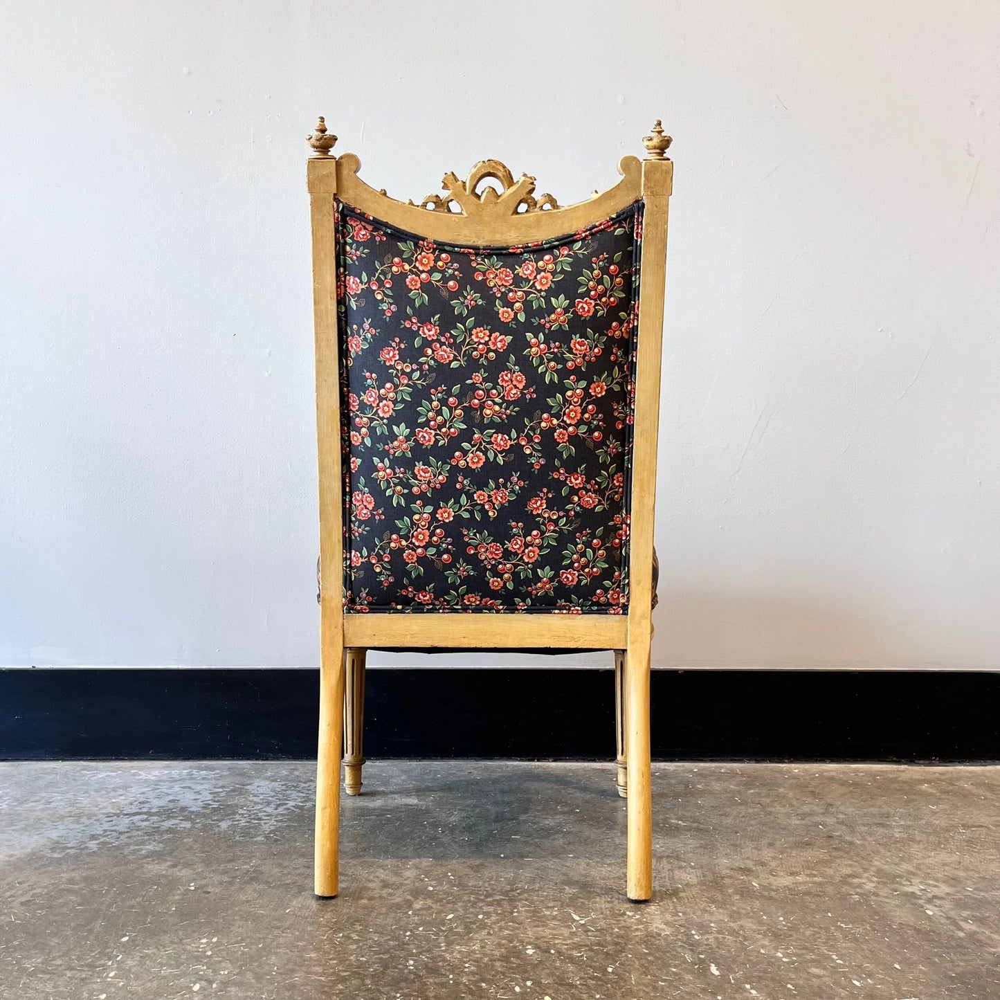 Antique French Carved Petite Chair