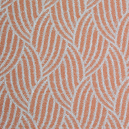 Palm Leaf Fabric by George Spencer Designs in Sunset