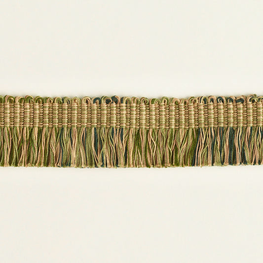 412 Narrow Fringe Trim by George Spencer Designs in Sage