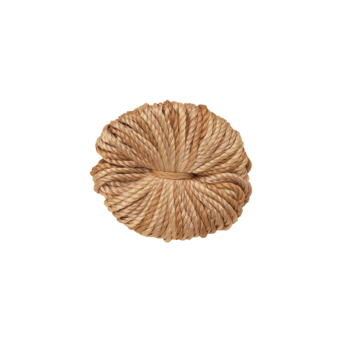 1" Le Jardin Silk Tuft by Samuel & Sons in Toast