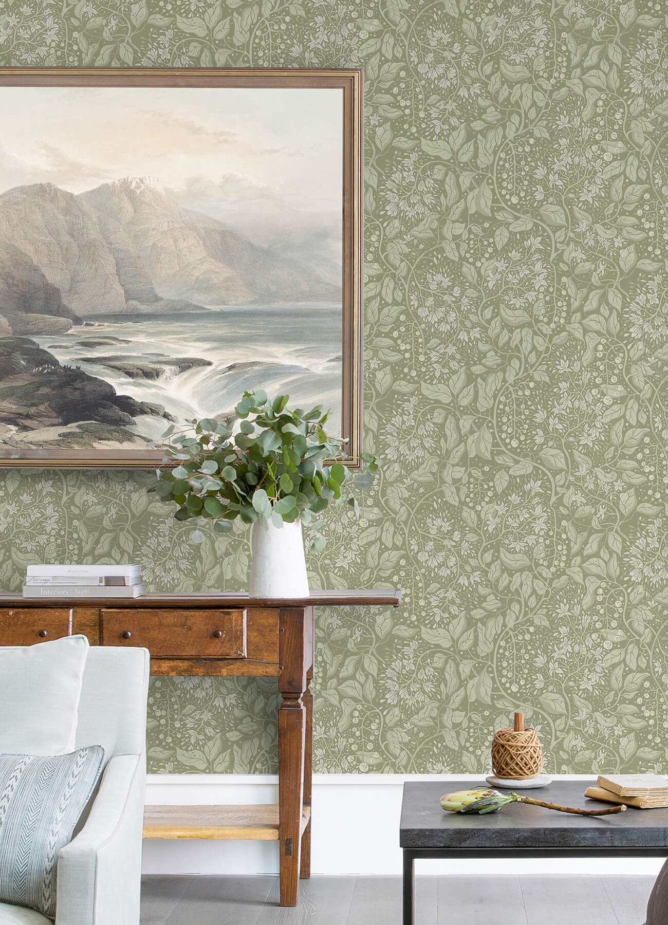 Botanica Turi Twining Vines Wallpaper