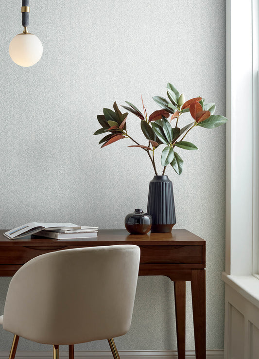 Botanica Ashbee Faux Fabric Wallpaper