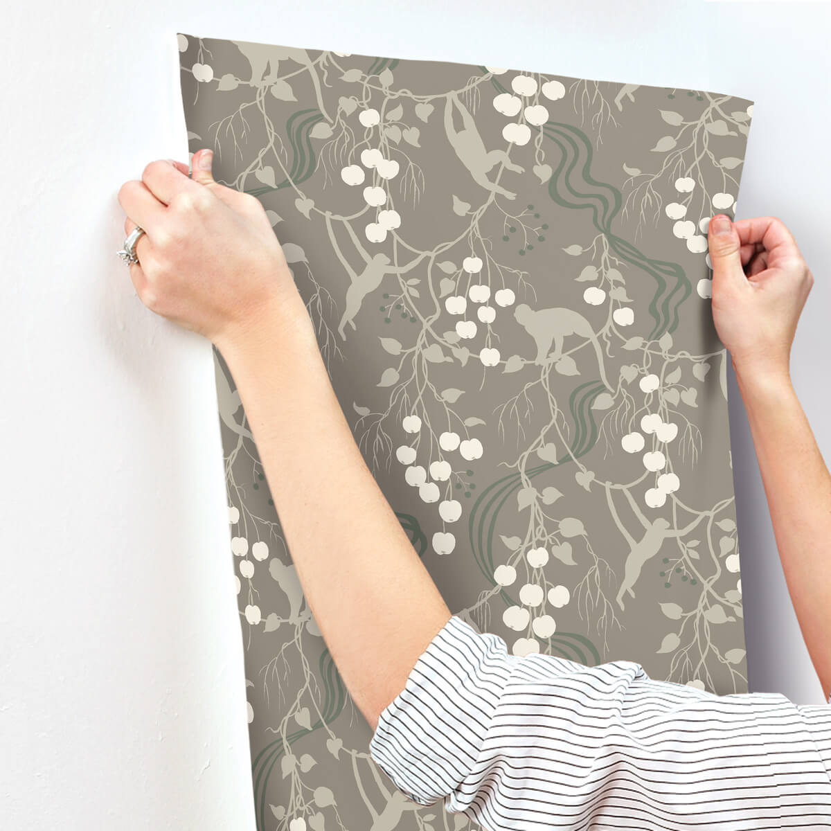 Haberdashery Linden Jungle Wallpaper
