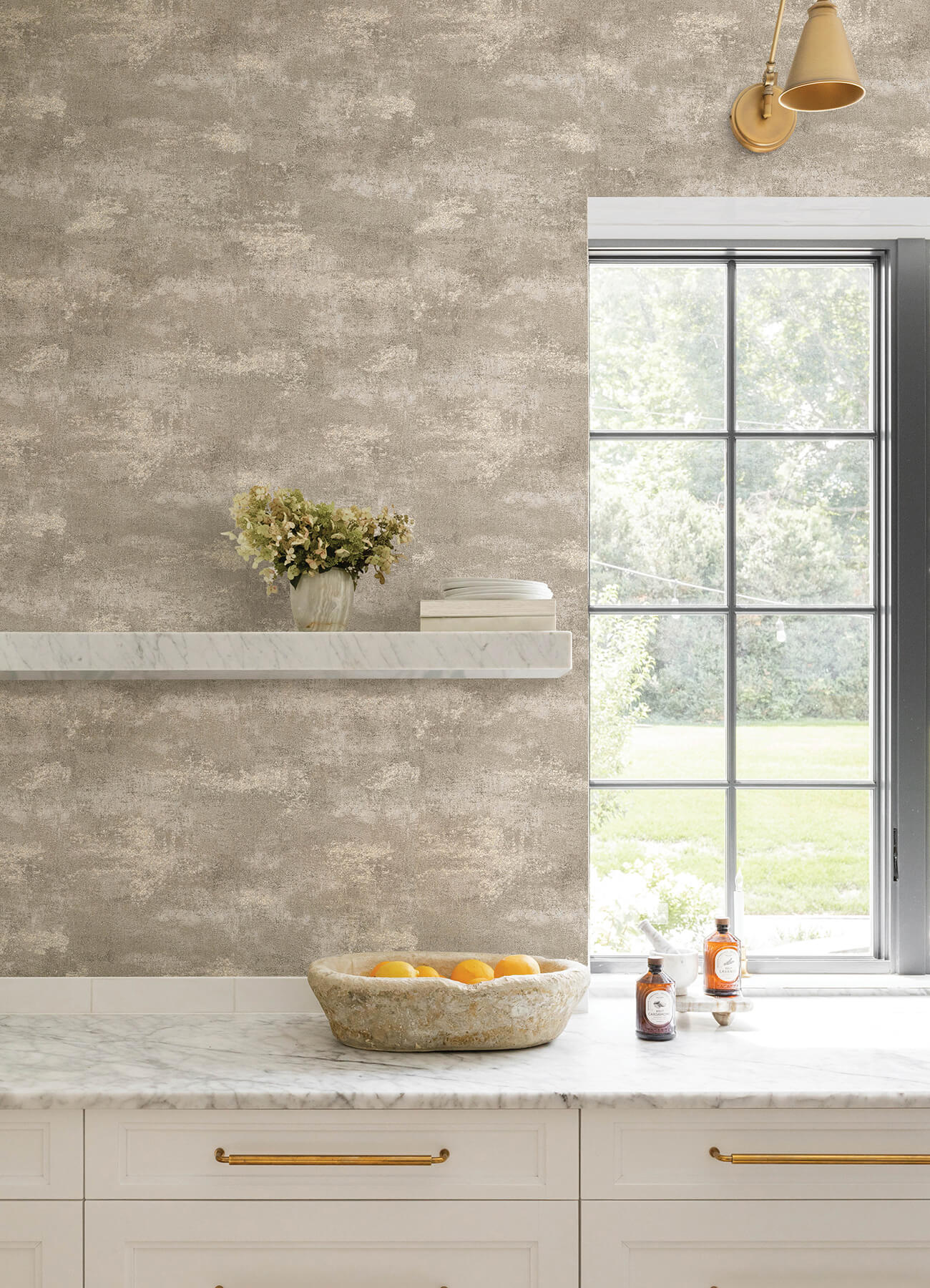 Kitchen & Bath Al Fresco Plaster Wallpaper