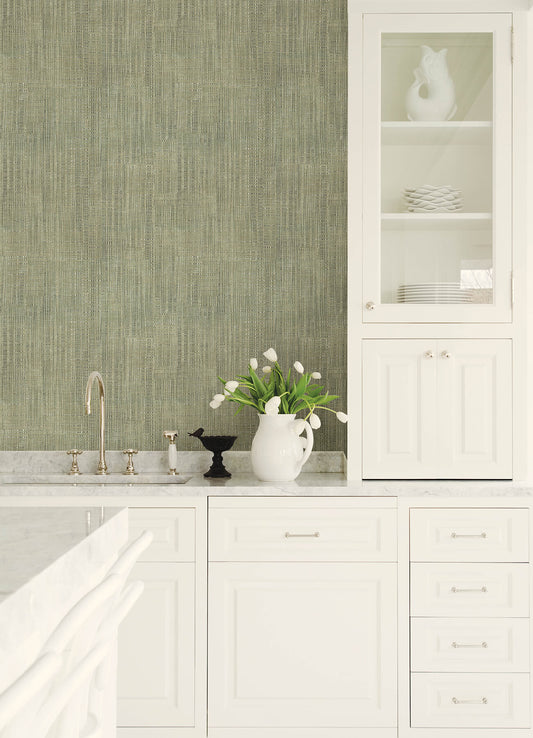 Kitchen & Bath Rattan Weave Wallpaper