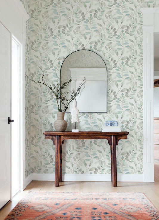Oak & Moss Pinnate Wallpaper