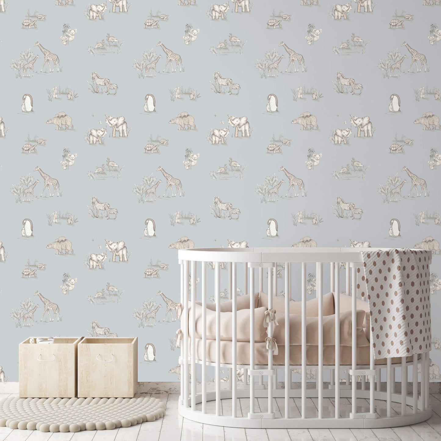 World of Imagination Safari Babies Wallpaper