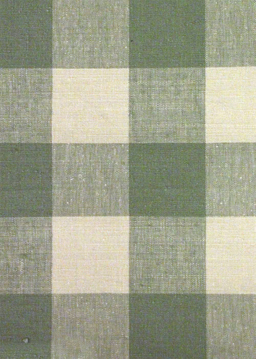 Ellington Check Fabric by Classic Cloth in Duck's Egg