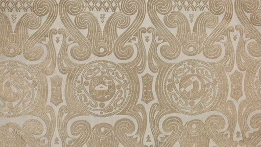 Peruviano White & silvery gold