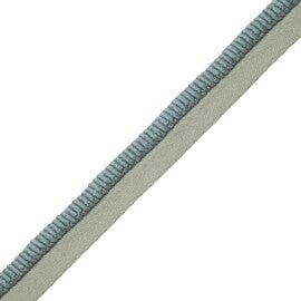 3/8" (10 Mm) Harbour Cord With Tape Trim by Samuel & Sons in Aqua