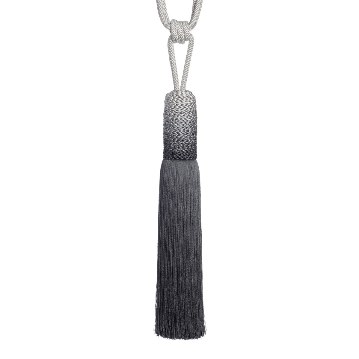 Céline Ombré Tassel Tieback by Samuel & Sons in Slate