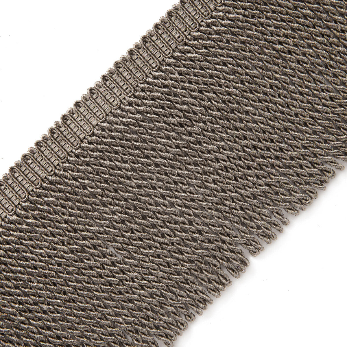 4.75" Oberon Bullion Fringe Trim by Samuel & Sons in Zinc