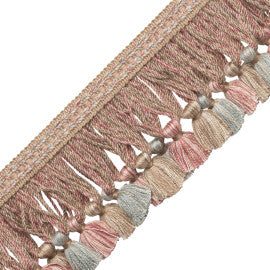 Veronique Tassel Fringe Trim by Samuel & Sons in Antique