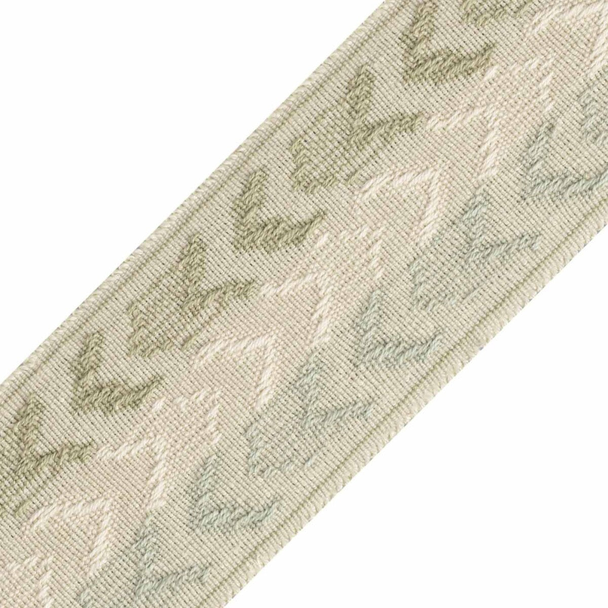 Somerset Ikat Border Trim by Samuel & Sons in Willow