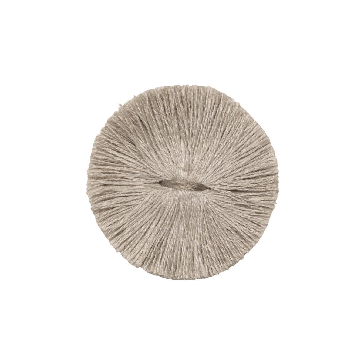 Bali Linen Tuft by Samuel & Sons in Flax