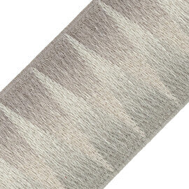 Kaia Embroidered Border Trim by Samuel & Sons in Opaline