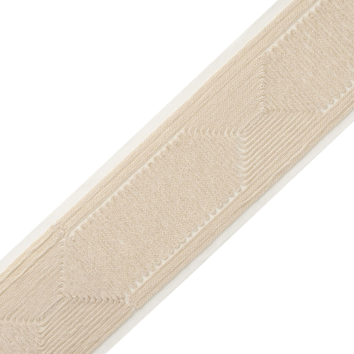 Corsica Appliqué Border Trim by Samuel & Sons in Canvas