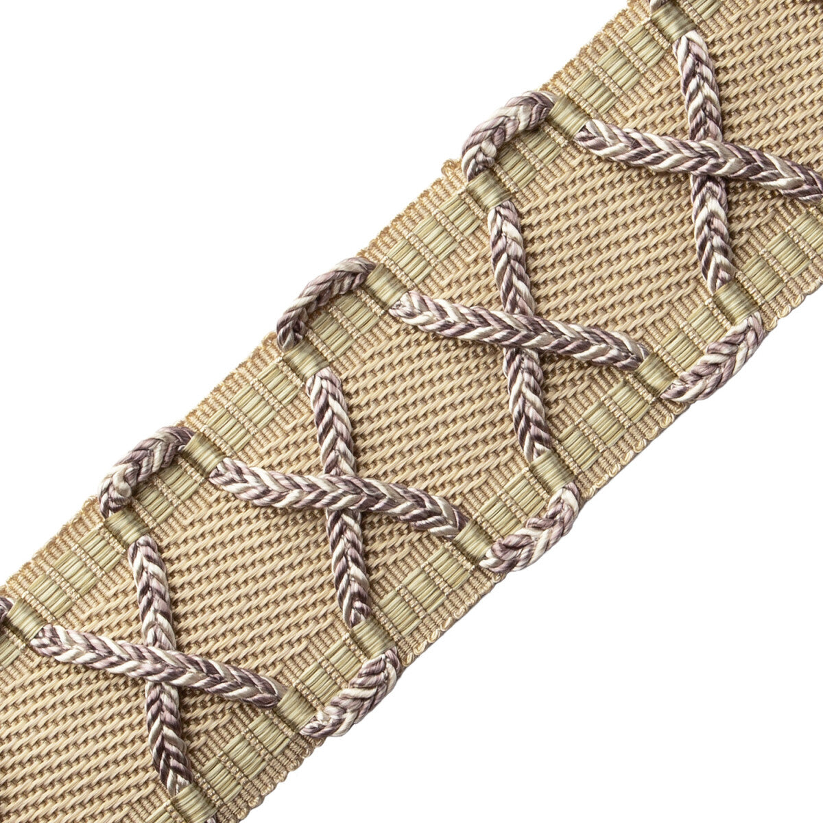 Bagatelle Border Trim by Samuel & Sons in Wisteria