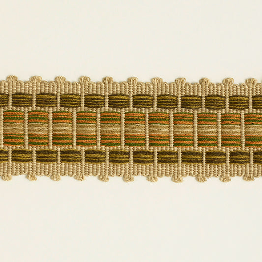 706 Wide Braid Trim by George Spencer Designs in Sour Green
