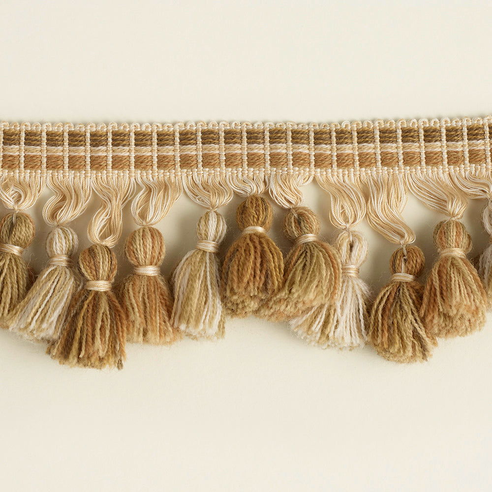 707 Tassel Fringe Trim by George Spencer Designs in Cream