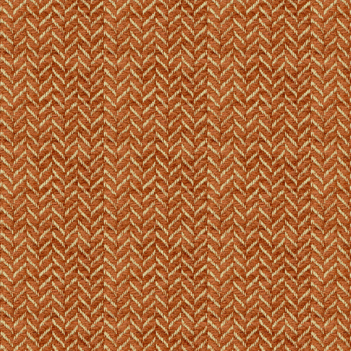 Mottaret Chenille Fabric by Brunschwig & Fils in Spice